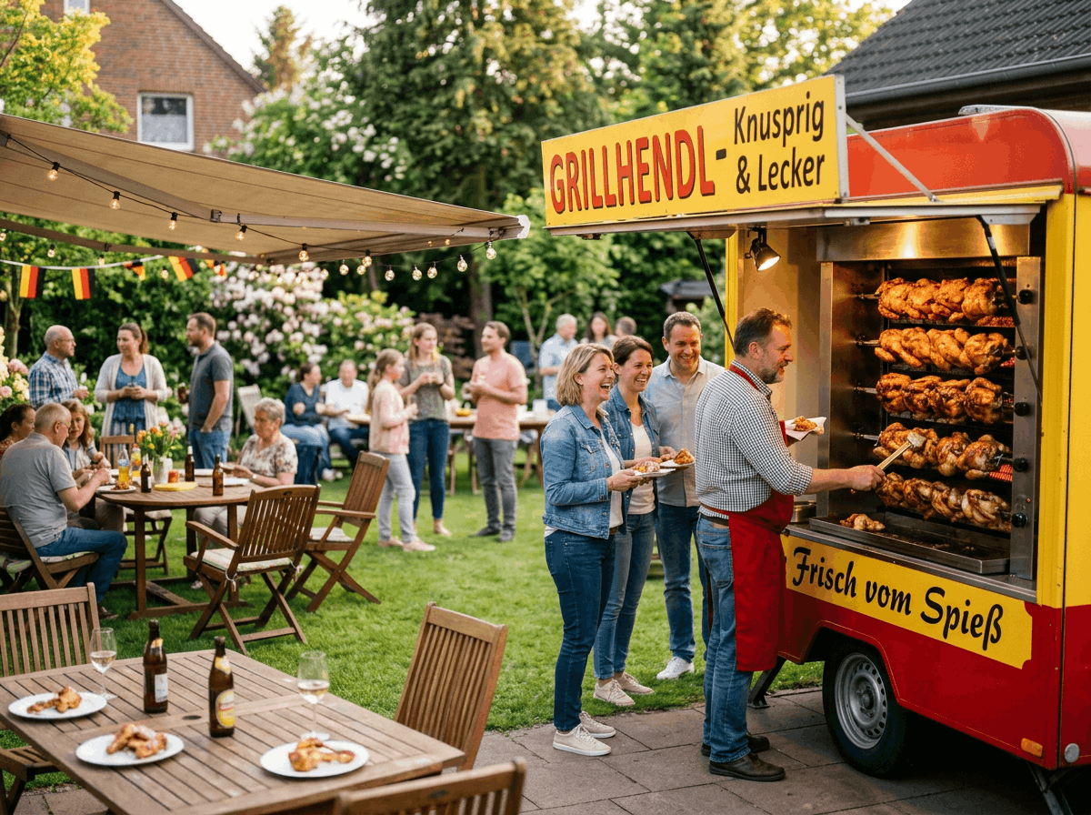 Grillstand Veranstaltung